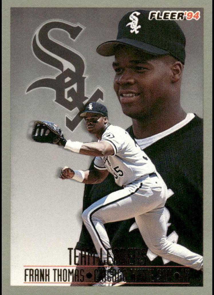 1994 Fleer Baseball Frank Thomas #4 PSA 10
