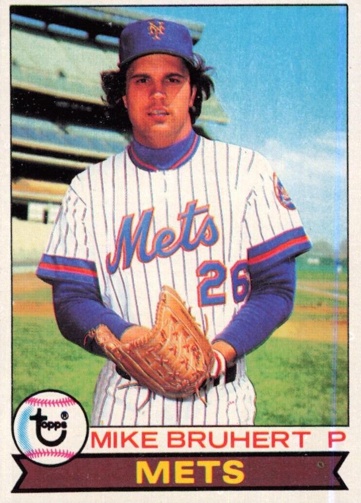 1979 Topps Baseball Mike Bruhert #172 PSA 10