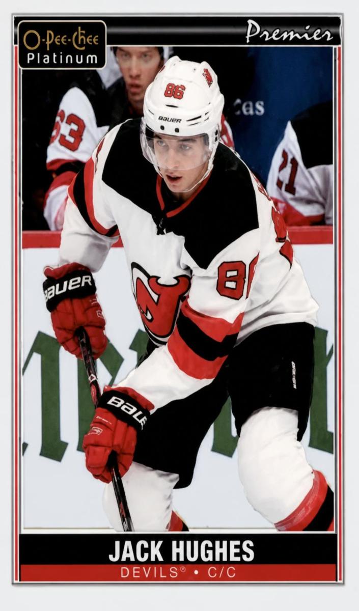 2020 O-Pee-Chee Platinum Hockey Jack Hughes #P-11
