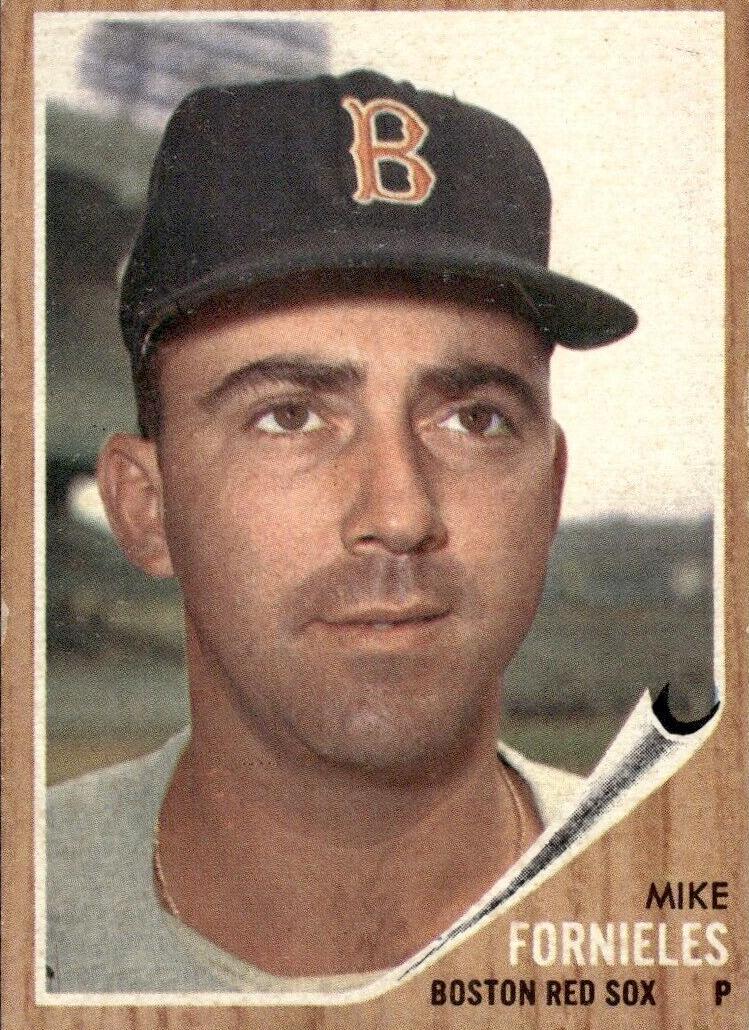 1962 Topps Baseball Mike Fornieles #512 PSA 8