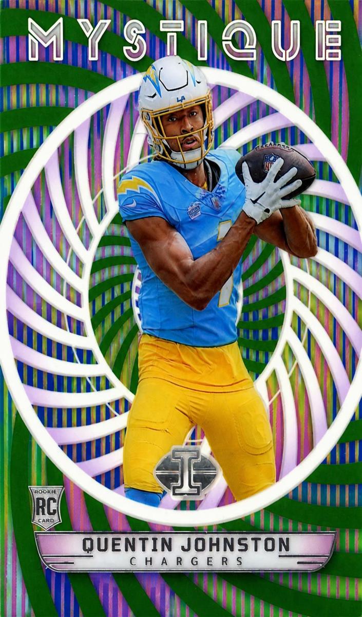2023 Panini Illusions Football Emerald Quentin Johnston #28