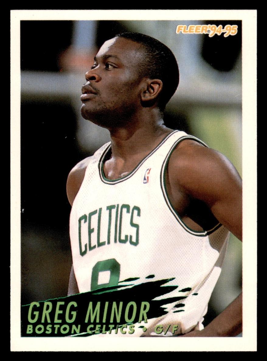 1994 Fleer Basketball Greg Minor #248 PSA 9