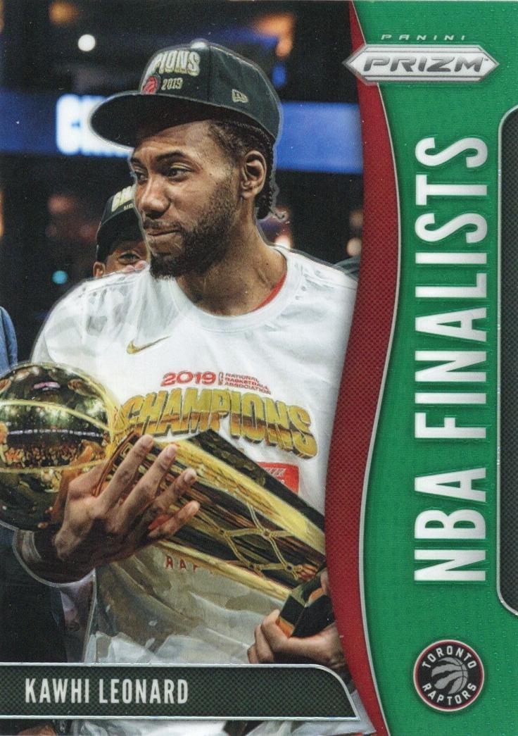 2019 Panini Prizm Basketball Green Kawhi Leonard #16 PSA 10