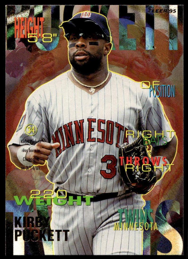 1995 Fleer Baseball Kirby Puckett #212