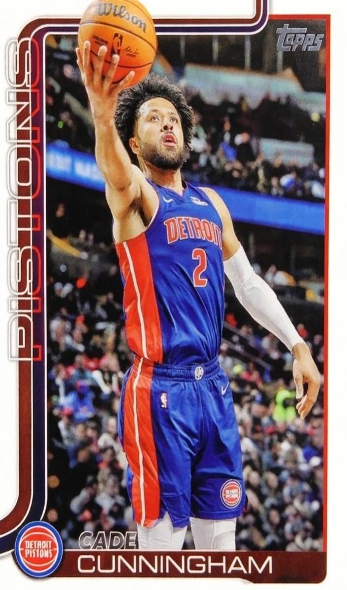 2025 Topps Basketball Cade Cunningham #40