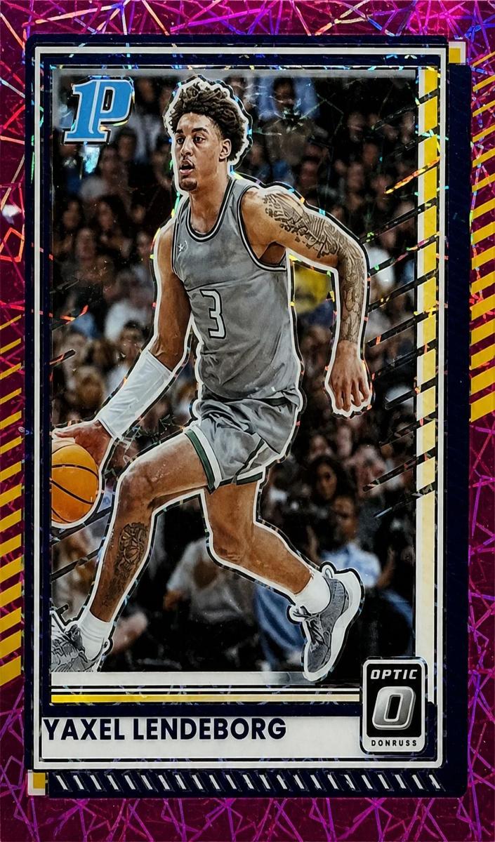 2025 Panini Donruss Basketball Pink Velocity Yaxel Lendeborg #75