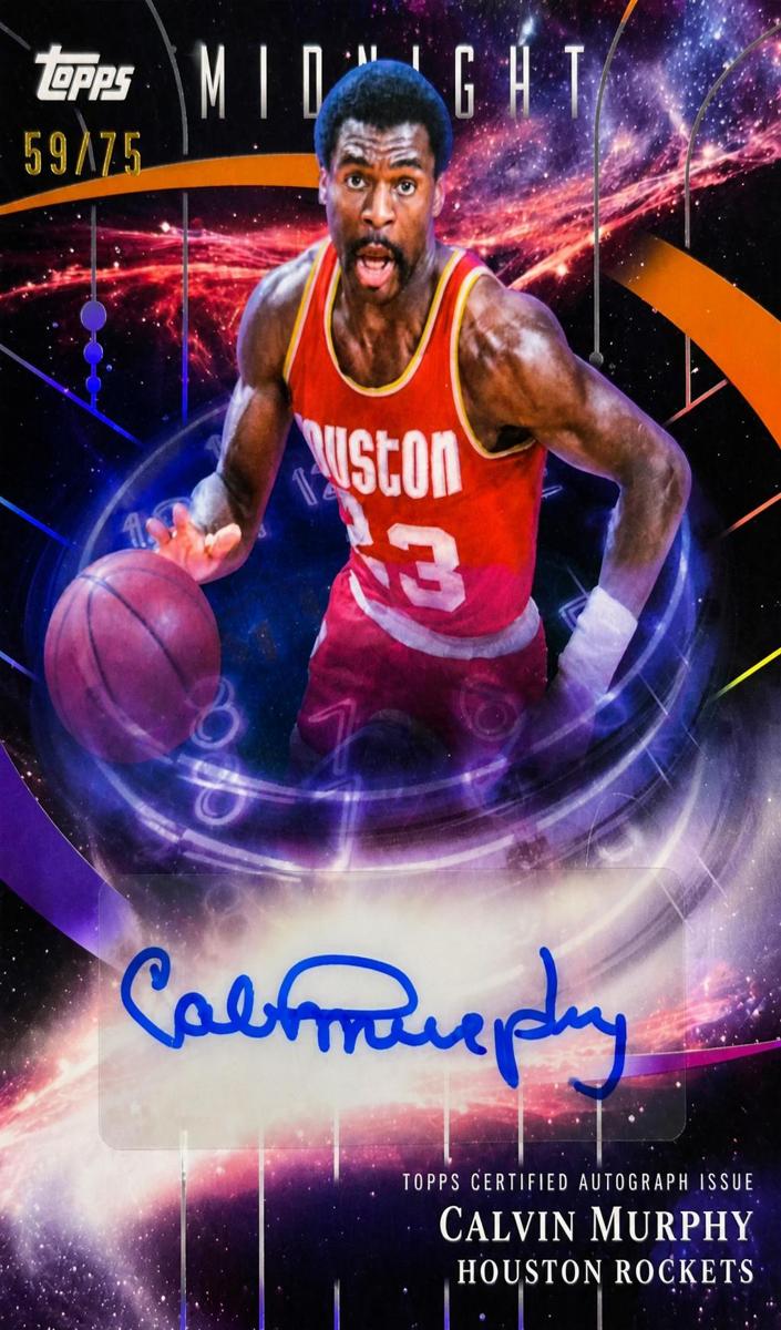 2025 Topps Midnight Basketball Dusk Calvin Murphy #SM-CM