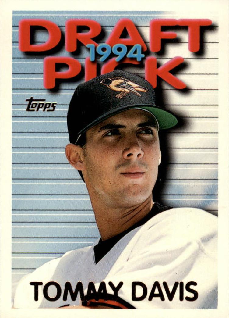 1995 Topps Baseball Tommy Davis #555