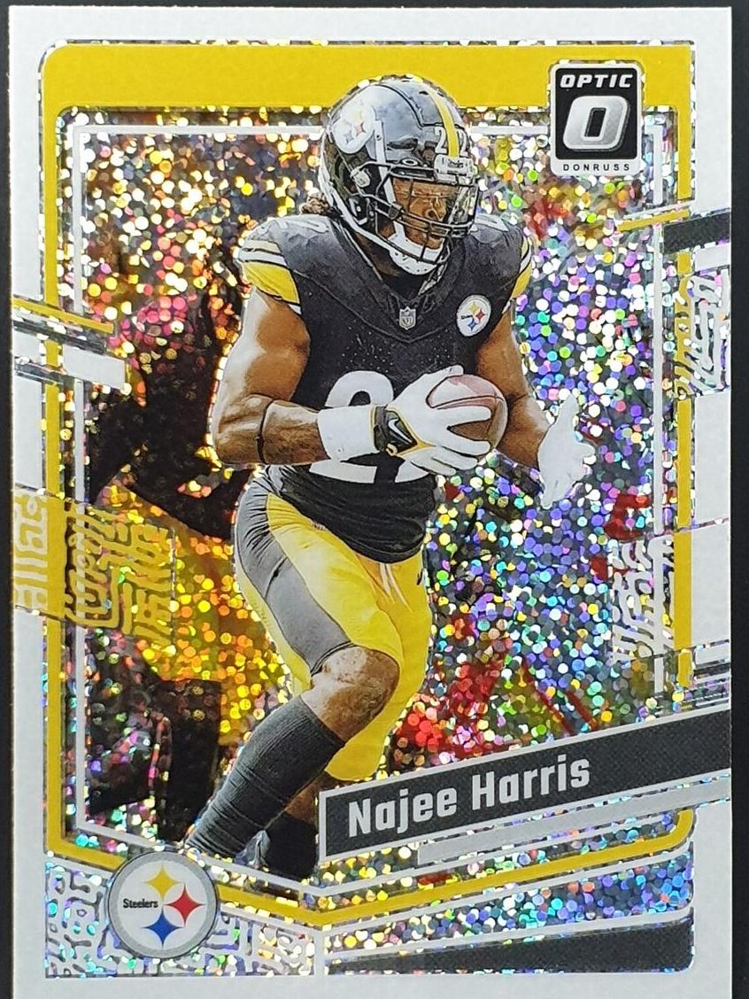 2023 Donruss Optic Football White Sparkle Najee Harris #165