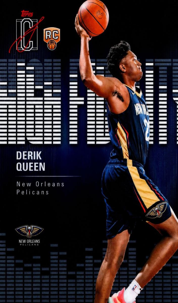 2025 Topps Signature Class Basketball Derik Queen #HF-13