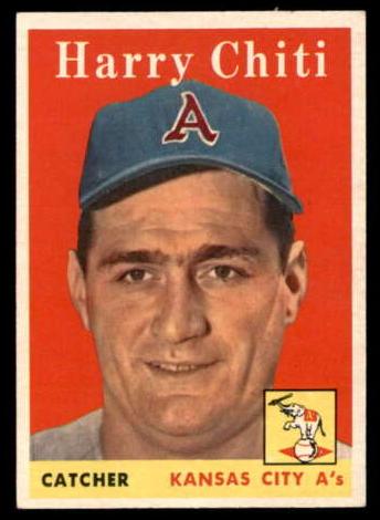 1958 Topps Baseball Harry Chiti #119