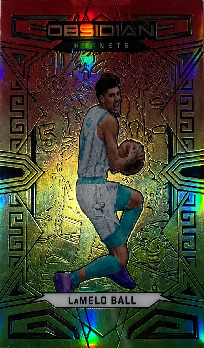 2022 Panini Obsidian Basketball LaMelo Ball #92 PSA 10