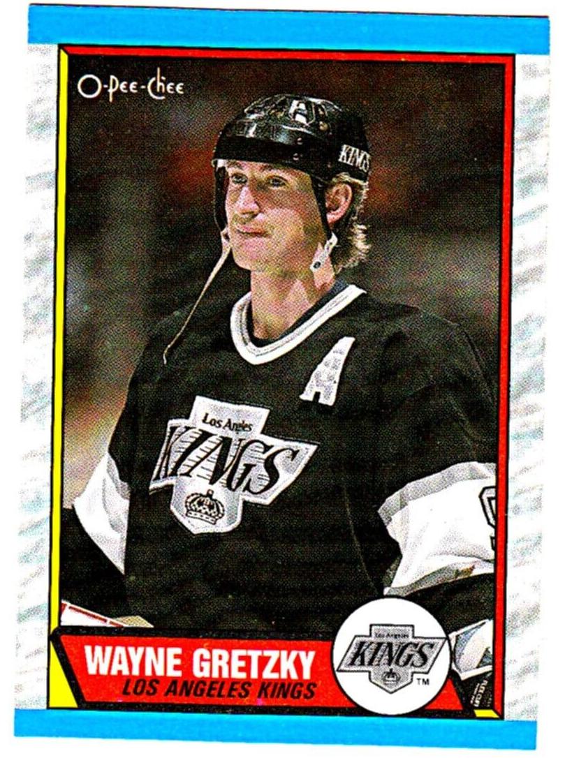 1989 O-Pee-Chee Hockey Wayne Gretzky #156 PSA 9