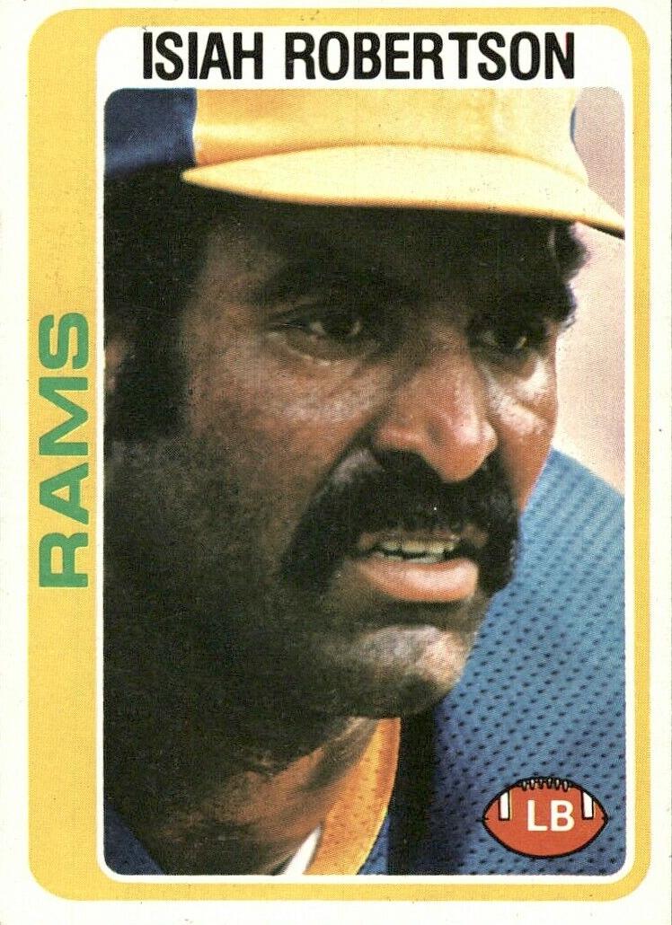 1978 Topps Football Isiah Robertson #130
