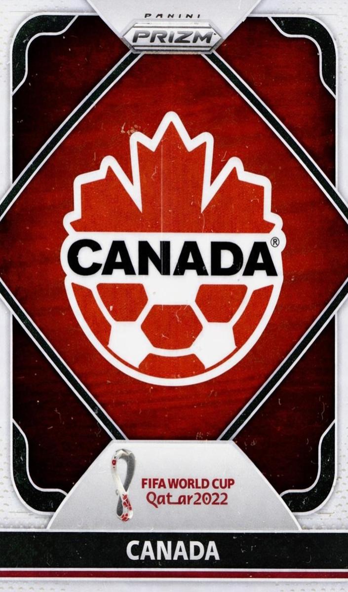 2022 Panini Prizm FIFA World Cup Qatar Soccer Silver Canada #5