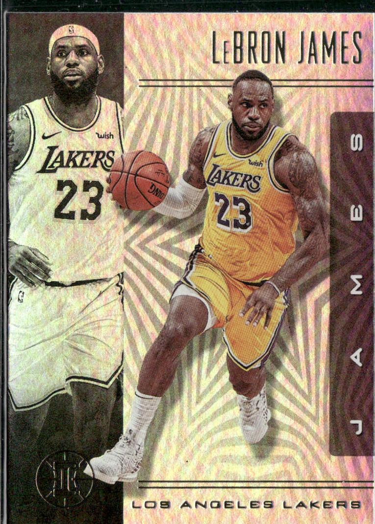 2019 Panini Illusions Basketball LeBron James #20