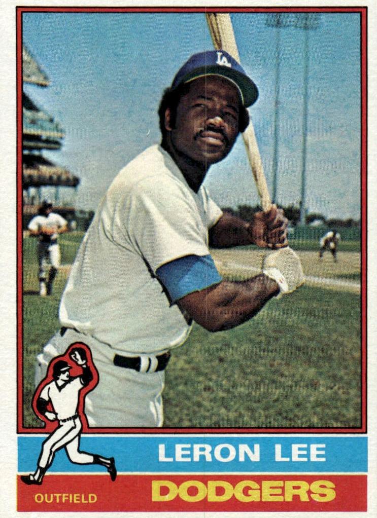 1976 Topps Baseball Leron Lee #487