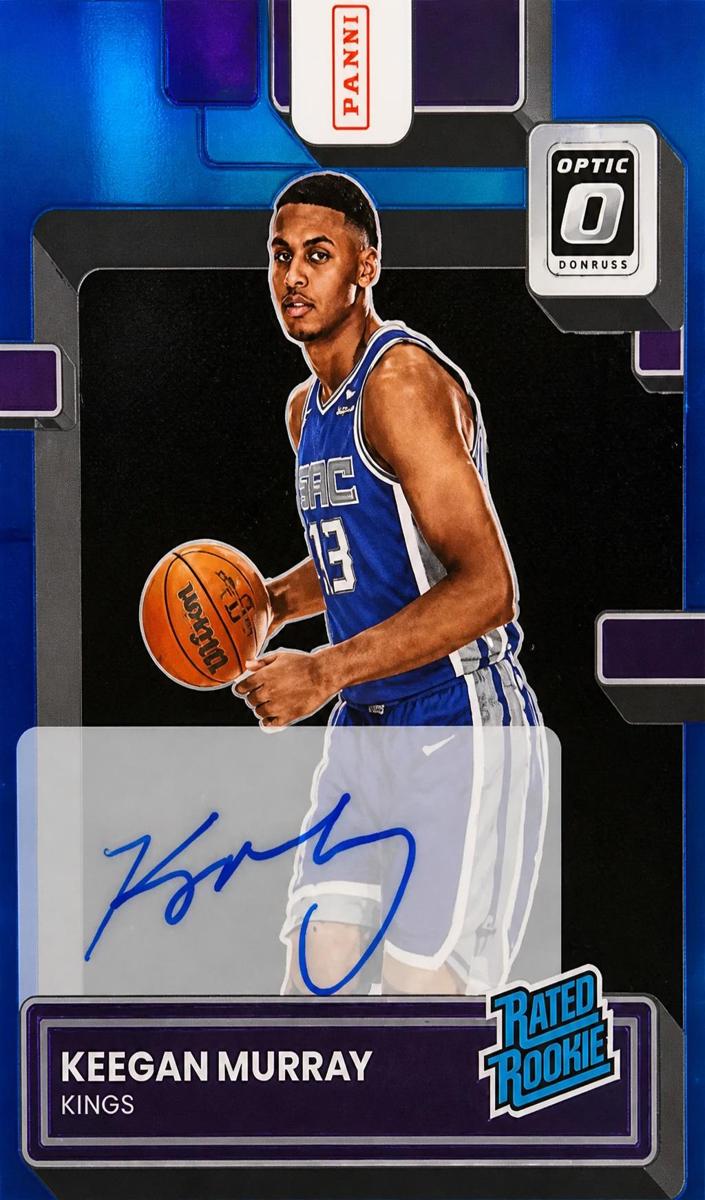 2022 Donruss Optic Basketball Blue Keegan Murray #214