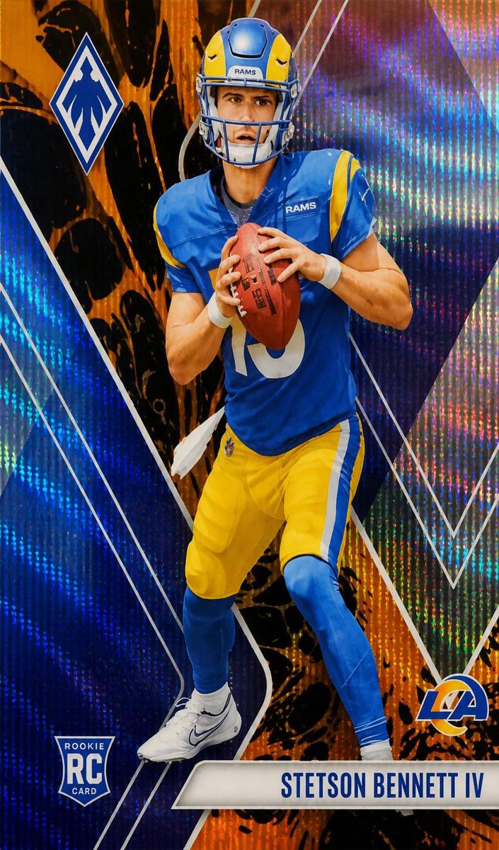 2023 Panini Phoenix Football Lava Stetson Bennett IV #121