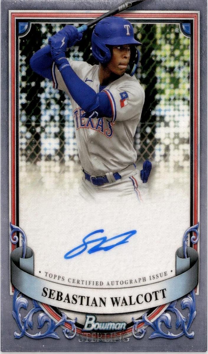 2024 Bowman Sterling Baseball Sebastian Walcott #PA-SW