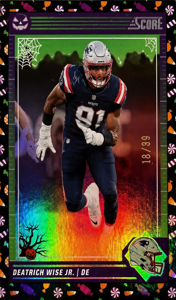 2024 Panini Score-a-Treat Football Trick or Treat Deatrich Wise Jr. #193