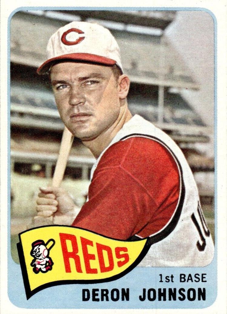 1965 Topps Baseball Deron Johnson #75