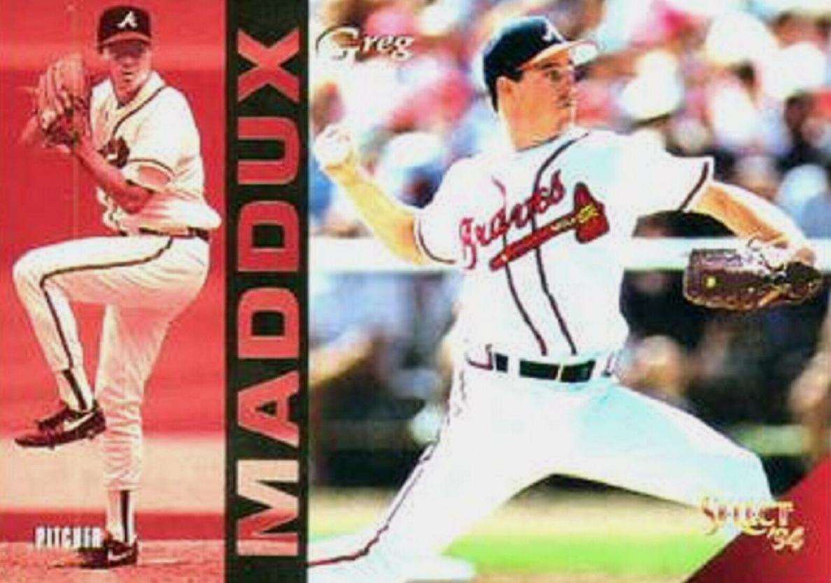 1994 Select Baseball Greg Maddux #2