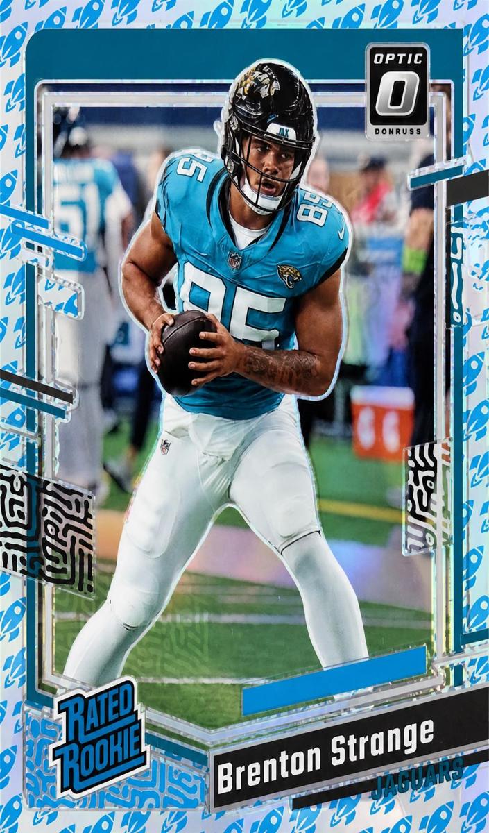 2023 Donruss Optic Football Rocket Brenton Strange #251