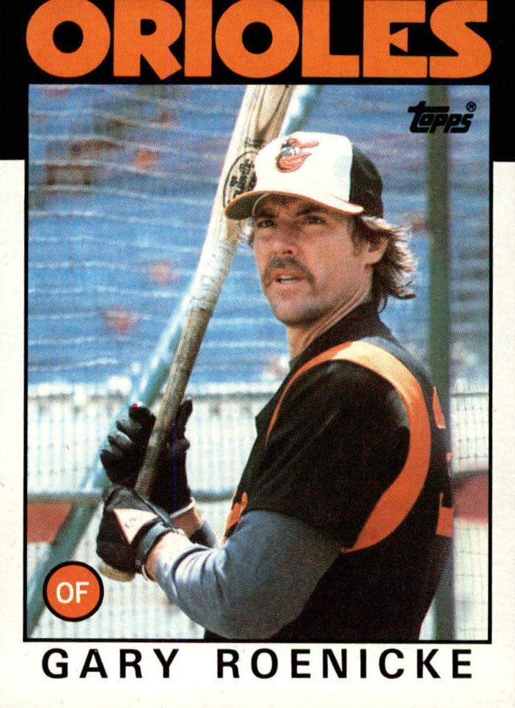 1986 Topps Baseball Gary Roenicke #494 PSA 10