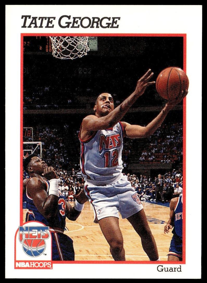 1991 Hoops Basketball Tate George #400
