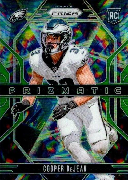 2024 Panini Prizm Football Green Cooper DeJean #6 PSA 9