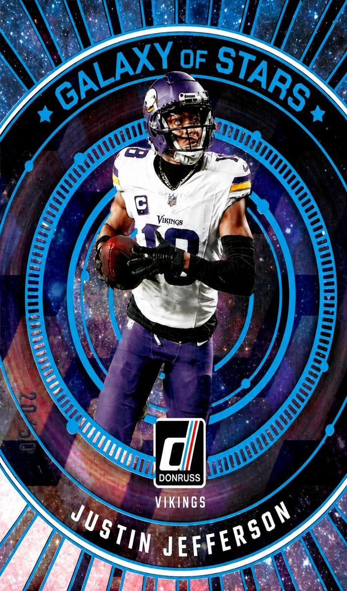 2024 Panini Donruss Football Cubic Justin Jefferson #GOS-JJE