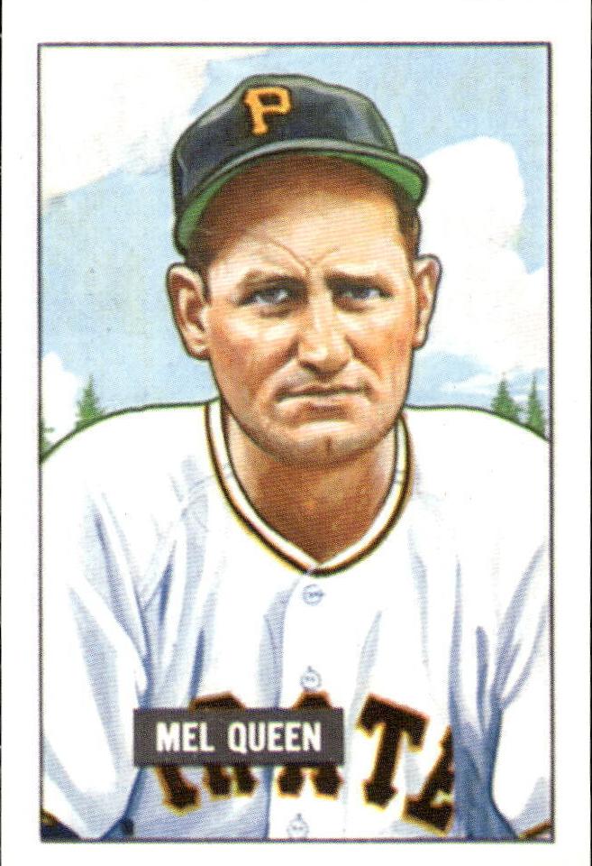1951 Bowman Baseball Mel Queen #309 PSA 6