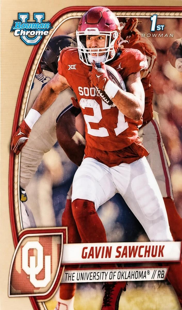 2024 Bowman Chrome University Football Gavin Sawchuk #78