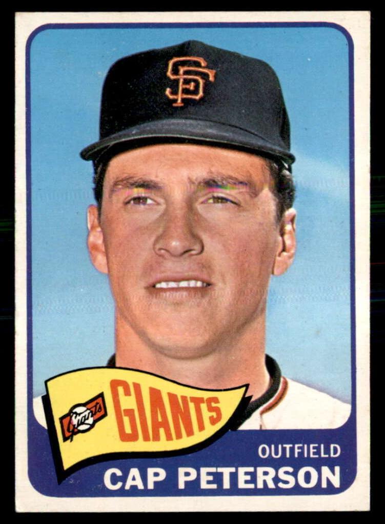 1965 Topps Baseball Cap Peterson #512