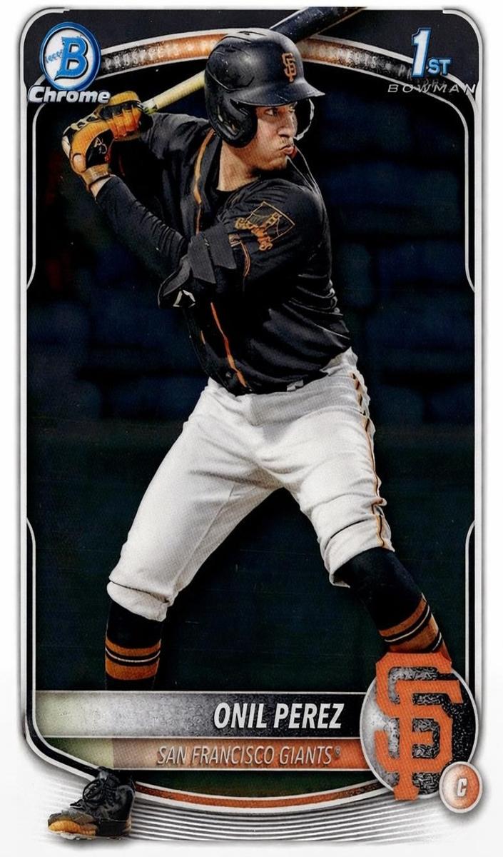 2025 Bowman Chrome Prospects Baseball Onil Perez #BCP-134