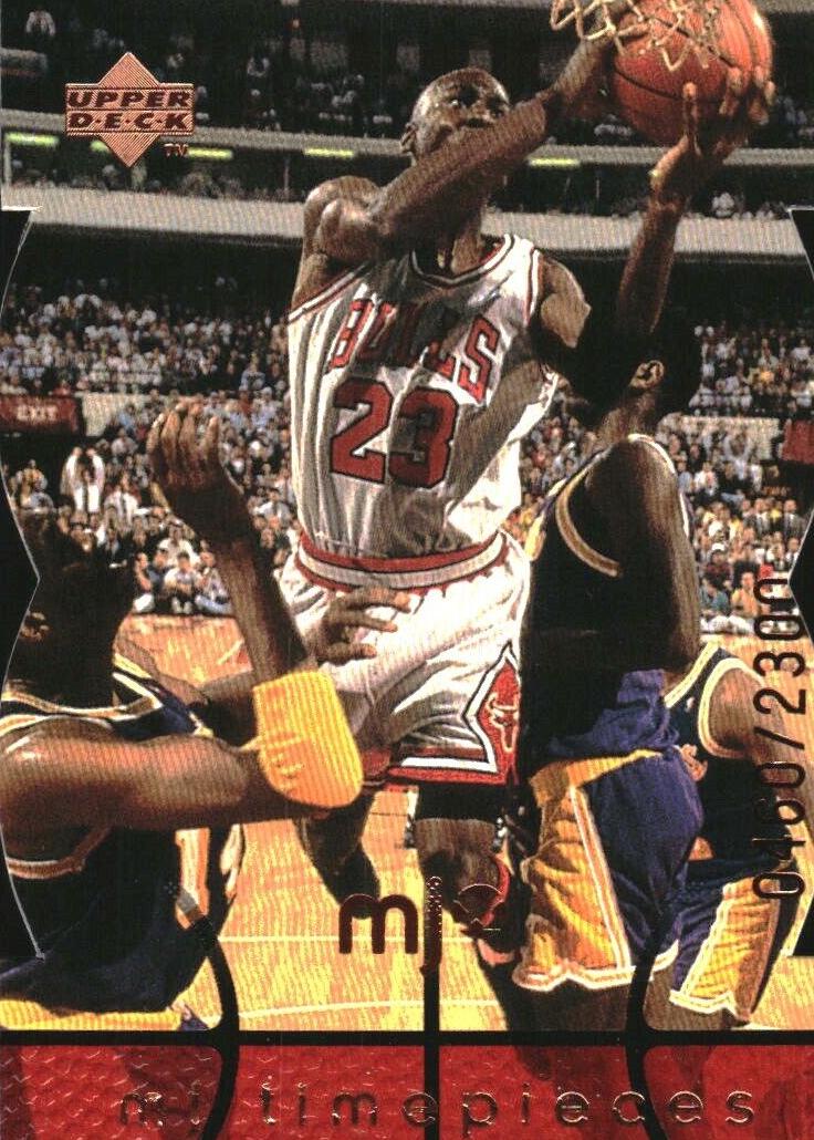 1998 Upper Deck MJx Basketball Red Michael Jordan #84 PSA 9