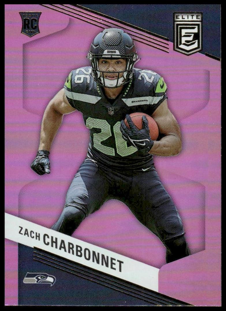 2023 Donruss Elite Football Pink Zach Charbonnet #199