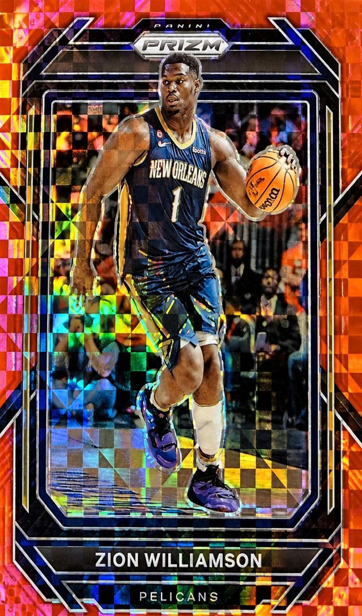 2022 Panini Prizm Basketball Red Power Zion Williamson #214 PSA 10