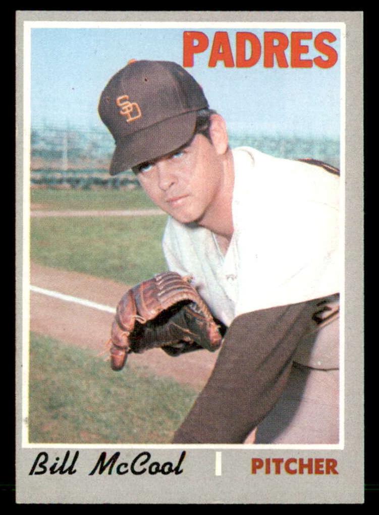 1970 Topps Baseball Bill McCool #314 PSA 8