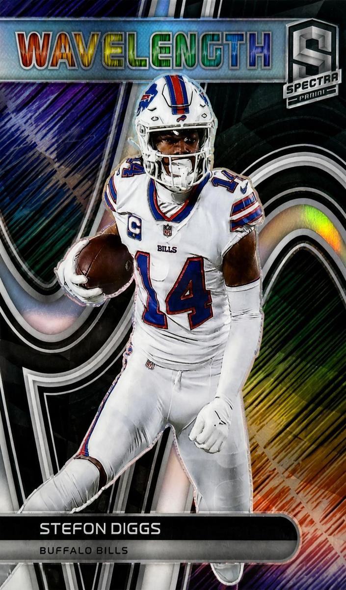 2022 Panini Spectra Football Stefon Diggs #WVE-15