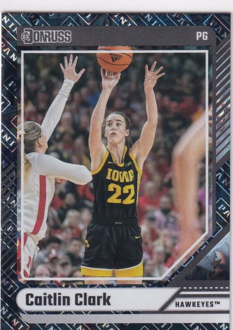 2024 Panini Caitlin Clark Collection Basketball Black Caitlin Clark #9