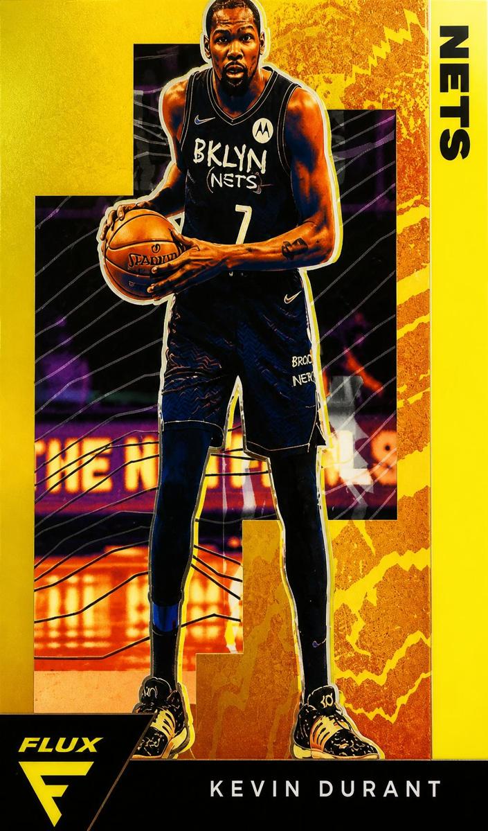 2020 Panini Flux Basketball Kevin Durant #14