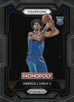 2023 Panini Prizm Monopoly Basketball Dereck Lively II #24 PSA 9