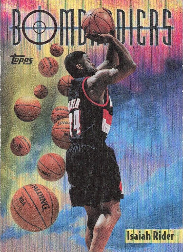 1998 Topps Basketball Isaiah Rider #SB10