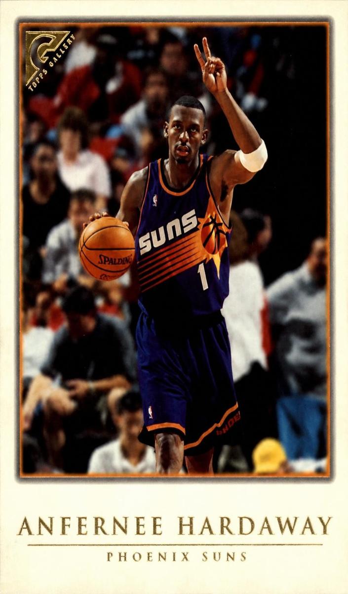 1999 Topps Gallery Basketball Anfernee Hardaway #35 PSA 9