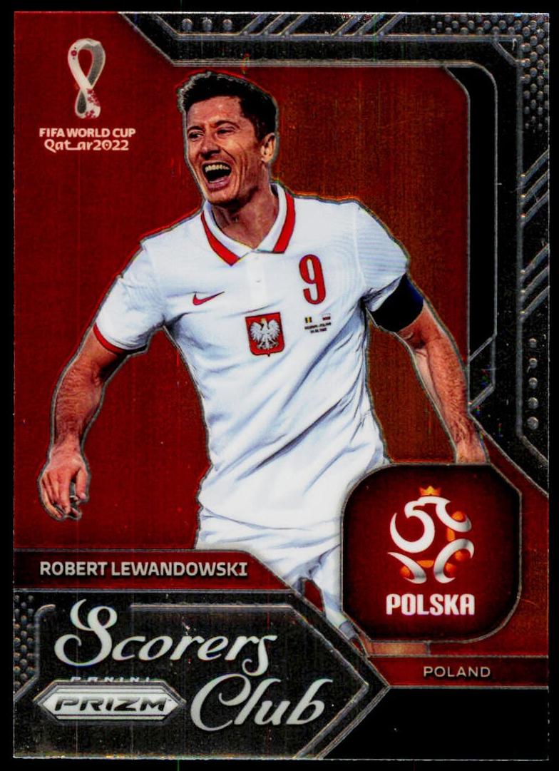 2022 Panini Prizm FIFA World Cup Qatar Soccer Robert Lewandowski #9