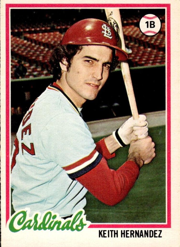 1978 O-Pee-Chee Baseball Keith Hernandez #109 PSA 8