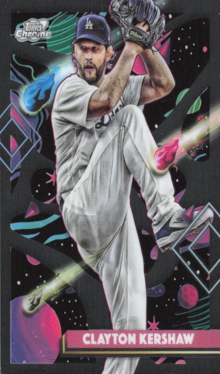 2025 Topps Cosmic Chrome Baseball Clayton Kershaw #128