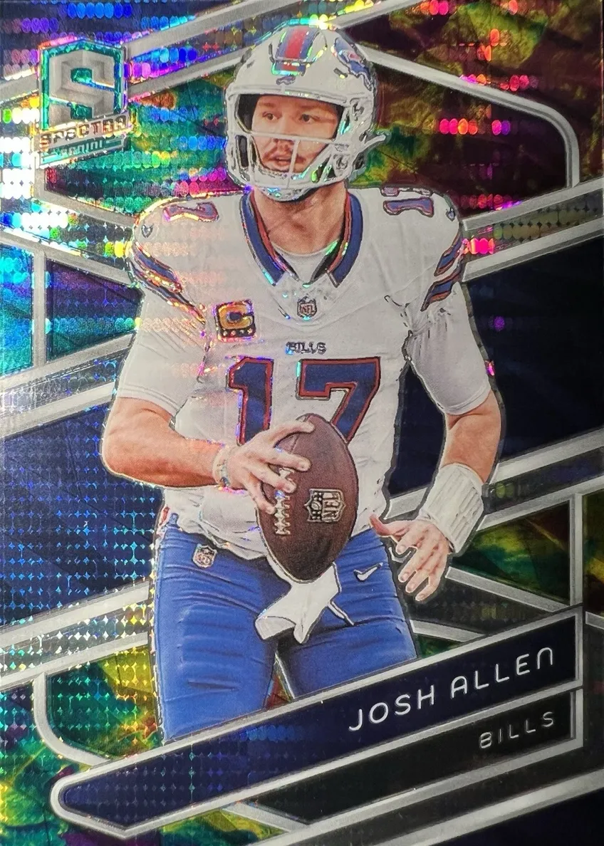 2024 Panini Spectra Football Celestial Josh Allen #18